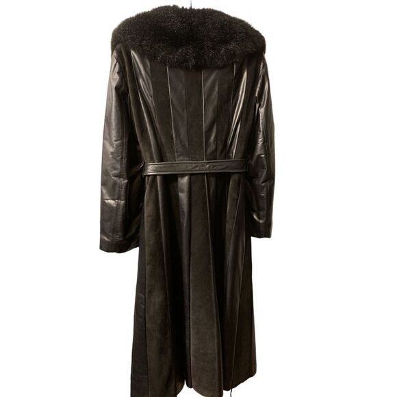 Mr Sabre Rare Vintage Late 70’s early 80’s Leather Coat - Picture 4 of 16